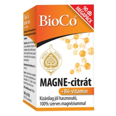 Vitamin BIOCO Magne-Citrát + B6-vitamin 90 darab