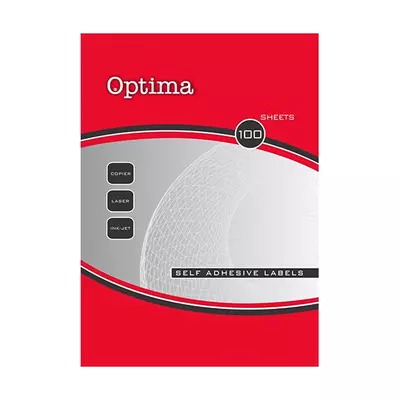 Etikett OPTIMA 32110 117mm CD 200 címke/doboz 100 ív/doboz