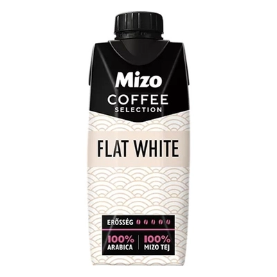 Kávés tej MIZO Coffe Selection Flat White UHT 0,33L